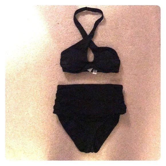 LOFT Other - LOFT High Waisted Two Piece Swimsuit